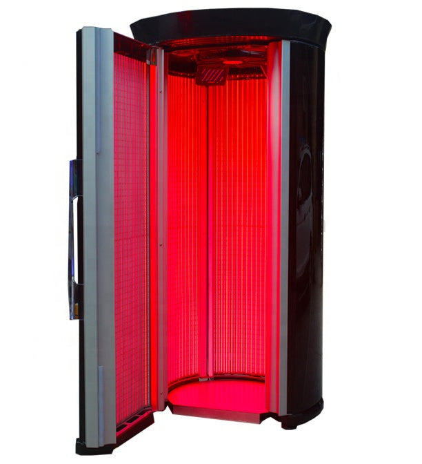 Bonvida Apex Booth (Schwarz) - Lichtbasiertes Wellness-System (12-14 Wochen Lieferzeit)