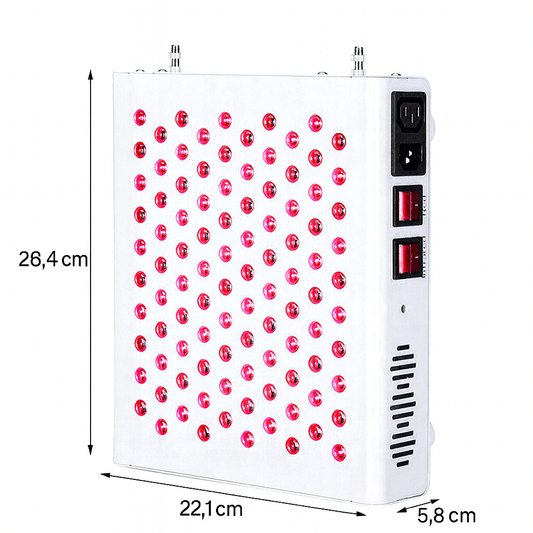 Kompaktes Rotlichtgerät LTL500 660nm 850nm LED 500W Small: 26x22cm